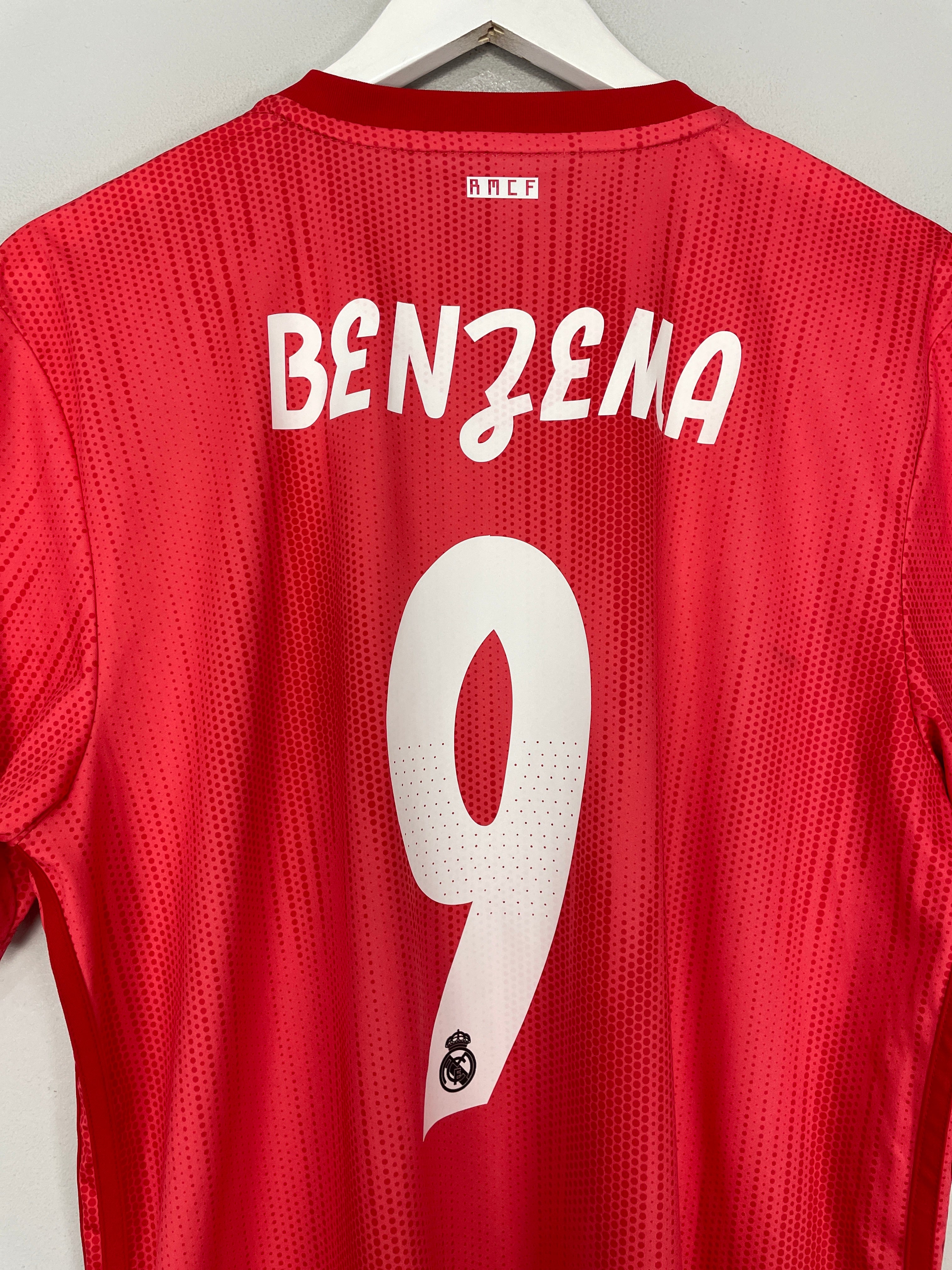 Shop 2018/19 REAL MADRID BENZEMA #9 THIRD SHIRT (L) ADIDAS, classic football shirts, vintage football shirts & retro soccer jerseys at Cult Kits