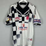 Shop 2000/01 TECOS FC #8 AWAY SHIRT (L) EESCORD, classic football shirts, vintage football shirts & retro soccer jerseys at Cult Kits