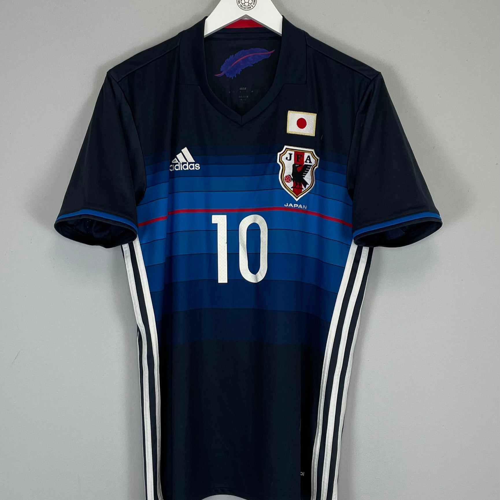 Shop 2016/17 JAPAN KAGAWA #10 HOME SHIRT (L) ADIDAS, classic football shirts, vintage football shirts & retro soccer jerseys at Cult Kits