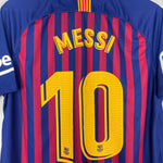 Shop 2018/19 BARCELONA MESSI #10 HOME SHIRT (L) NIKE, classic football shirts, vintage football shirts & retro soccer jerseys at Cult Kits