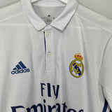 Shop 2016/17 REAL MADRID RAUL #7 *SIGNED* HOME SHIRT (M) ADIDAS, classic football shirts, vintage football shirts & retro soccer jerseys at Cult Kits
