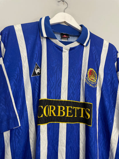 1995/96 CHESTER CITY HOME SHIRT (XL) LE COQ