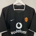 Shop 2003/05 MANCHESTER UNITED RONALDO #7 AWAY SHIRT (L) NIKE, classic football shirts, vintage football shirts & retro soccer jerseys at Cult Kits
