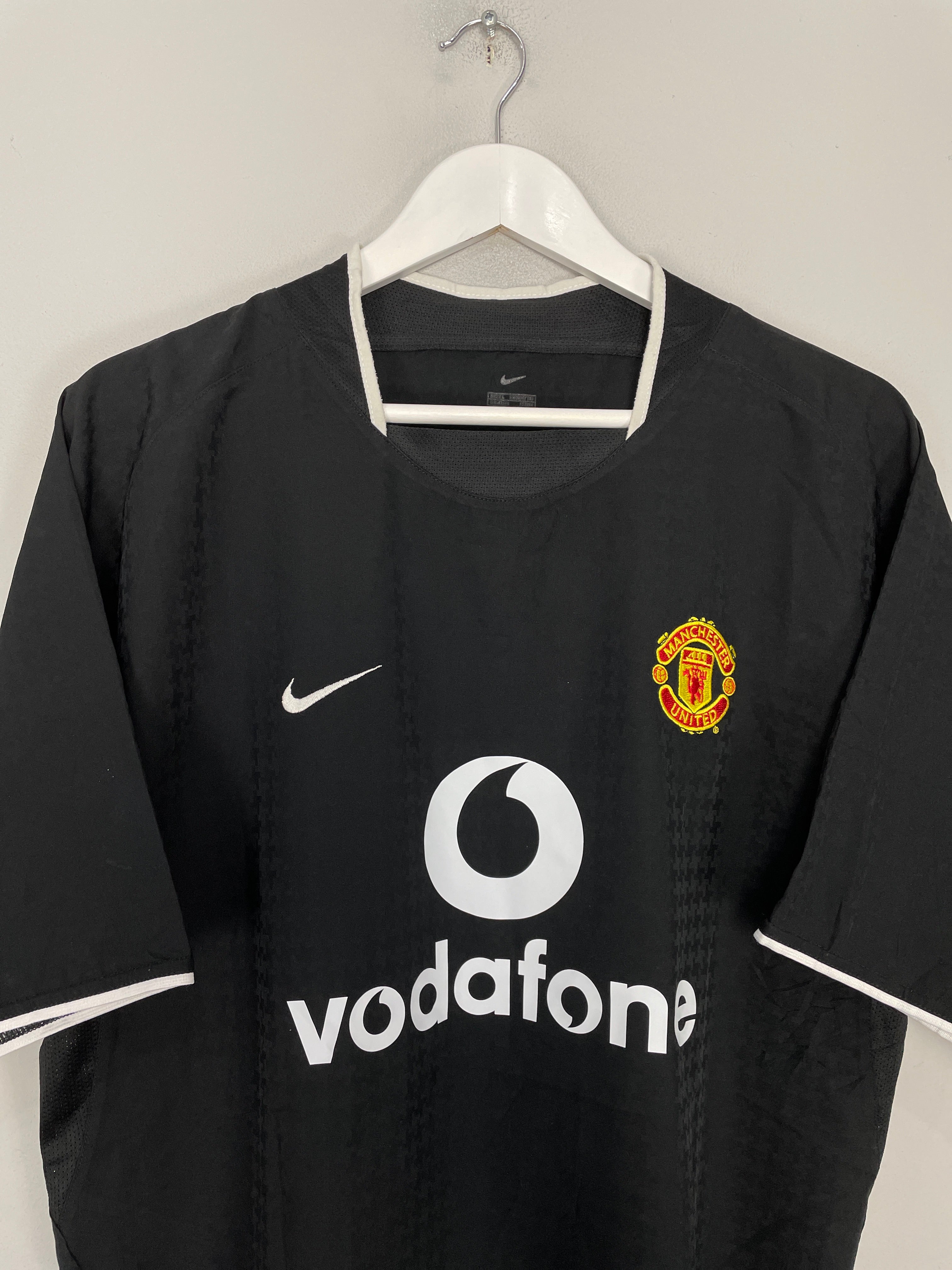 Shop 2003/05 MANCHESTER UNITED RONALDO #7 AWAY SHIRT (L) NIKE, classic football shirts, vintage football shirts & retro soccer jerseys at Cult Kits