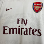 Shop 2007/08 ARSENAL FABREGAS #4 AWAY SHIRT (XL) NIKE, classic football shirts, vintage football shirts & retro soccer jerseys at Cult Kits