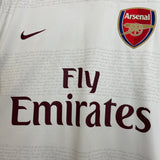 Shop 2007/08 ARSENAL FABREGAS #4 AWAY SHIRT (XL) NIKE, classic football shirts, vintage football shirts & retro soccer jerseys at Cult Kits