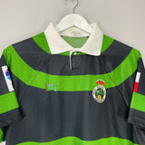 Shop 1998/99 RACING SANTANDER AWAY SHIRT (L) OM, classic football shirts, vintage football shirts & retro soccer jerseys at Cult Kits