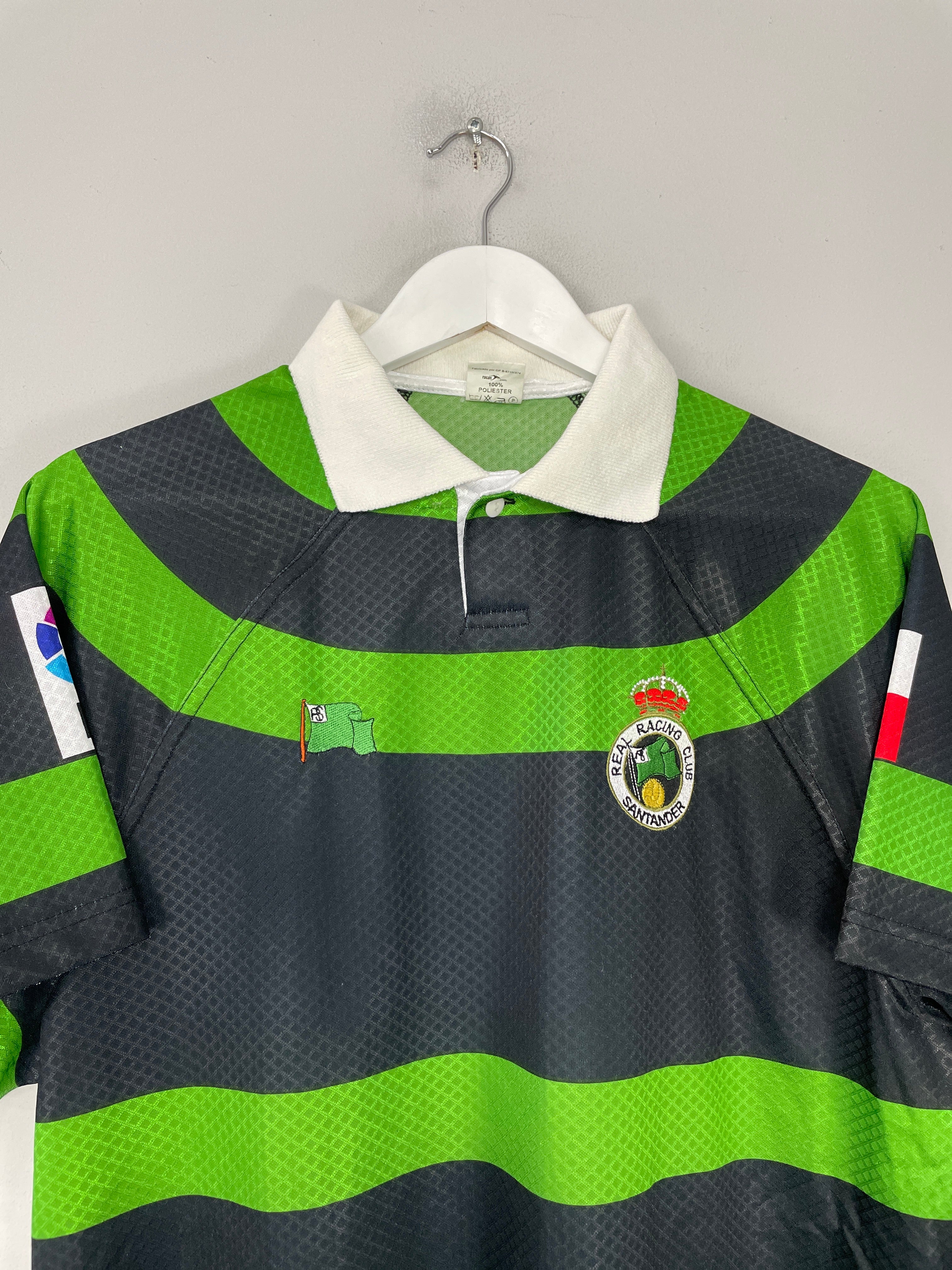 Shop 1998/99 RACING SANTANDER AWAY SHIRT (L) OM, classic football shirts, vintage football shirts & retro soccer jerseys at Cult Kits