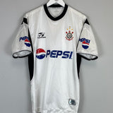 2002/03 CORINTHIANS #10 HOME SHIRT (M) TOPPER