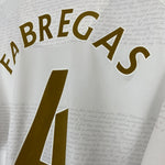 Shop 2007/08 ARSENAL FABREGAS #4 AWAY SHIRT (XL) NIKE, classic football shirts, vintage football shirts & retro soccer jerseys at Cult Kits