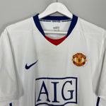 Shop 2008/09 MANCHESTER UNITED RONALDO #7 AWAY SHIRT (XL) NIKE, classic football shirts, vintage football shirts & retro soccer jerseys at Cult Kits