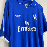 2001/03 CHELSEA PETIT #17 HOME SHIRT (XL) UMBRO