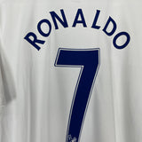 Shop 2008/09 MANCHESTER UNITED RONALDO #7 AWAY SHIRT (XL) NIKE, classic football shirts, vintage football shirts & retro soccer jerseys at Cult Kits