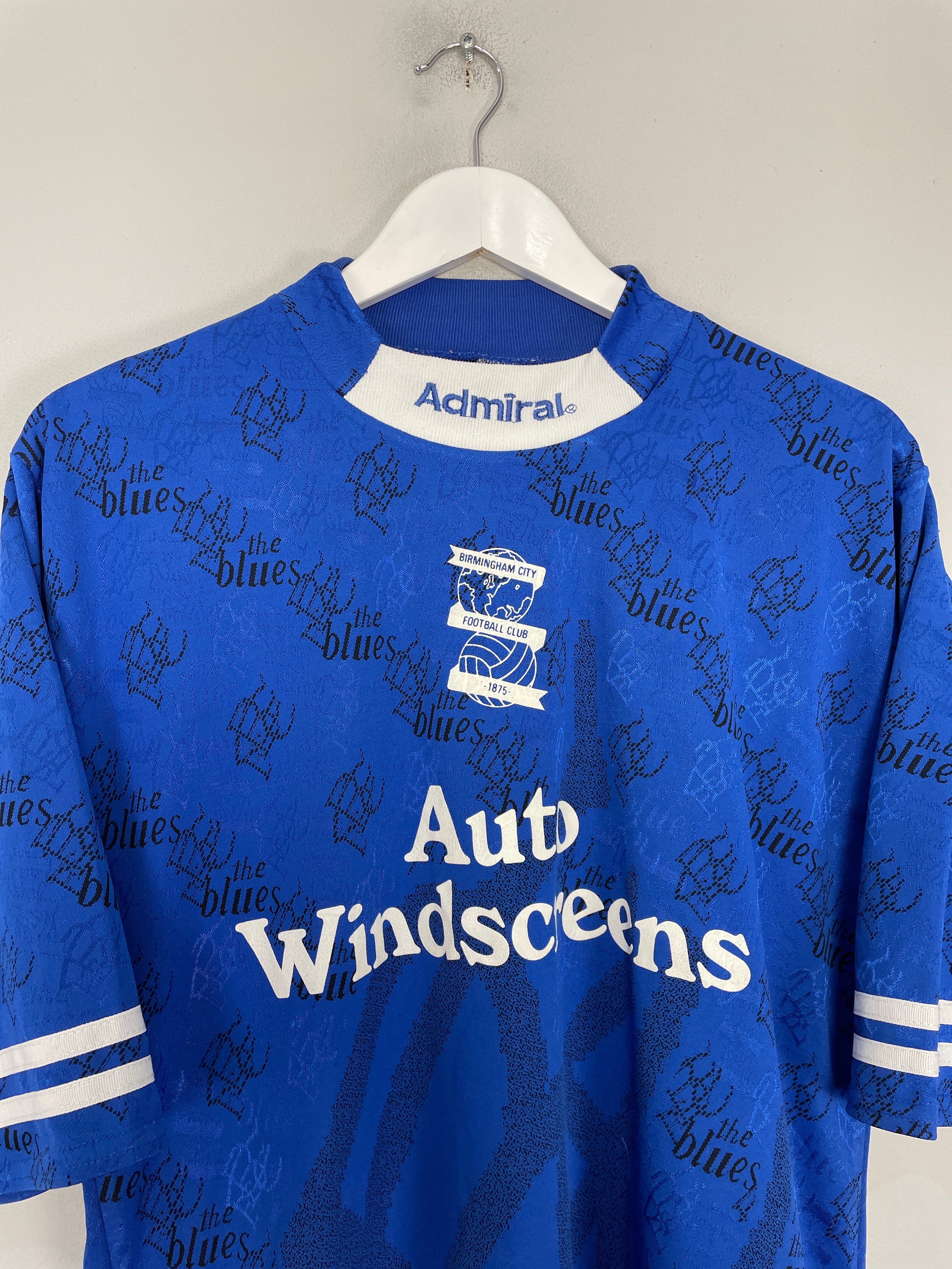 Shop 1995/96 BIRMINGHAM HOME SHIRT (M) ADMIRAL, classic football shirts, vintage football shirts & retro soccer jerseys at Cult Kits