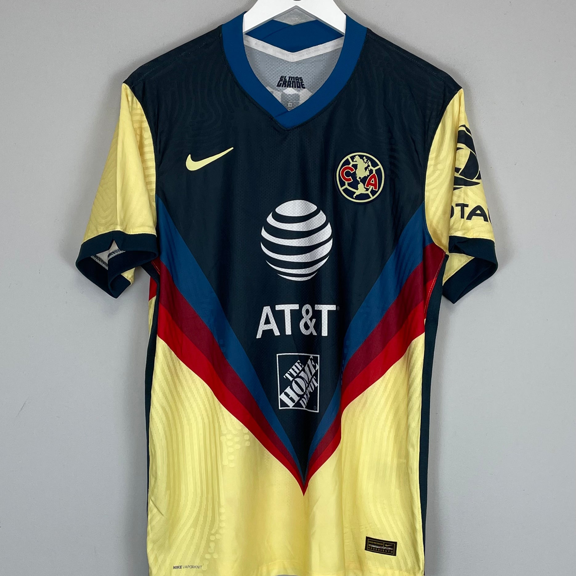 Shop 2020/21 CLUB AMERICA *AUTHENTIC* HOME SHIRT (M) NIKE, classic football shirts, vintage football shirts & retro soccer jerseys at Cult Kits