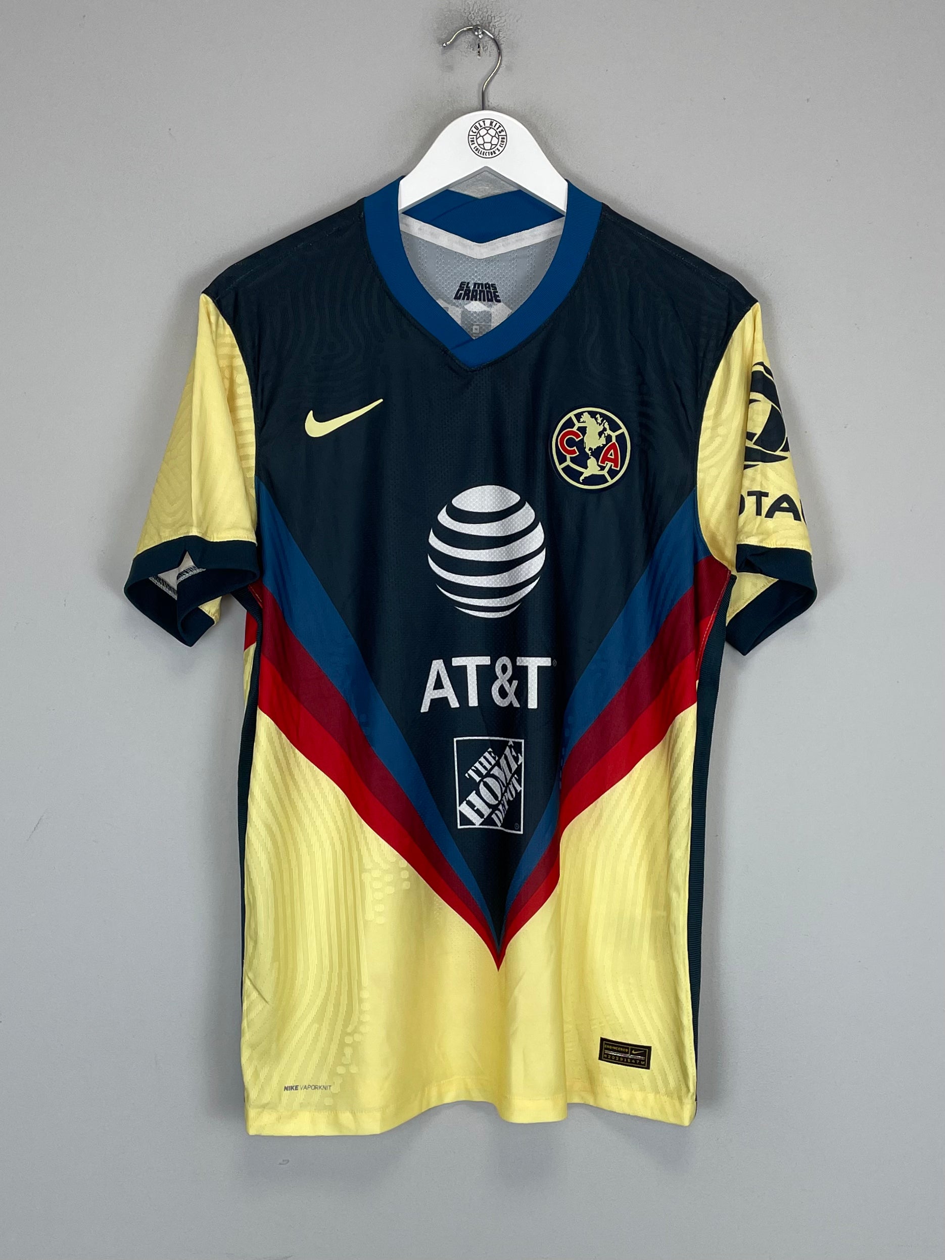 Shop 2020/21 CLUB AMERICA *AUTHENTIC* HOME SHIRT (M) NIKE, classic football shirts, vintage football shirts & retro soccer jerseys at Cult Kits