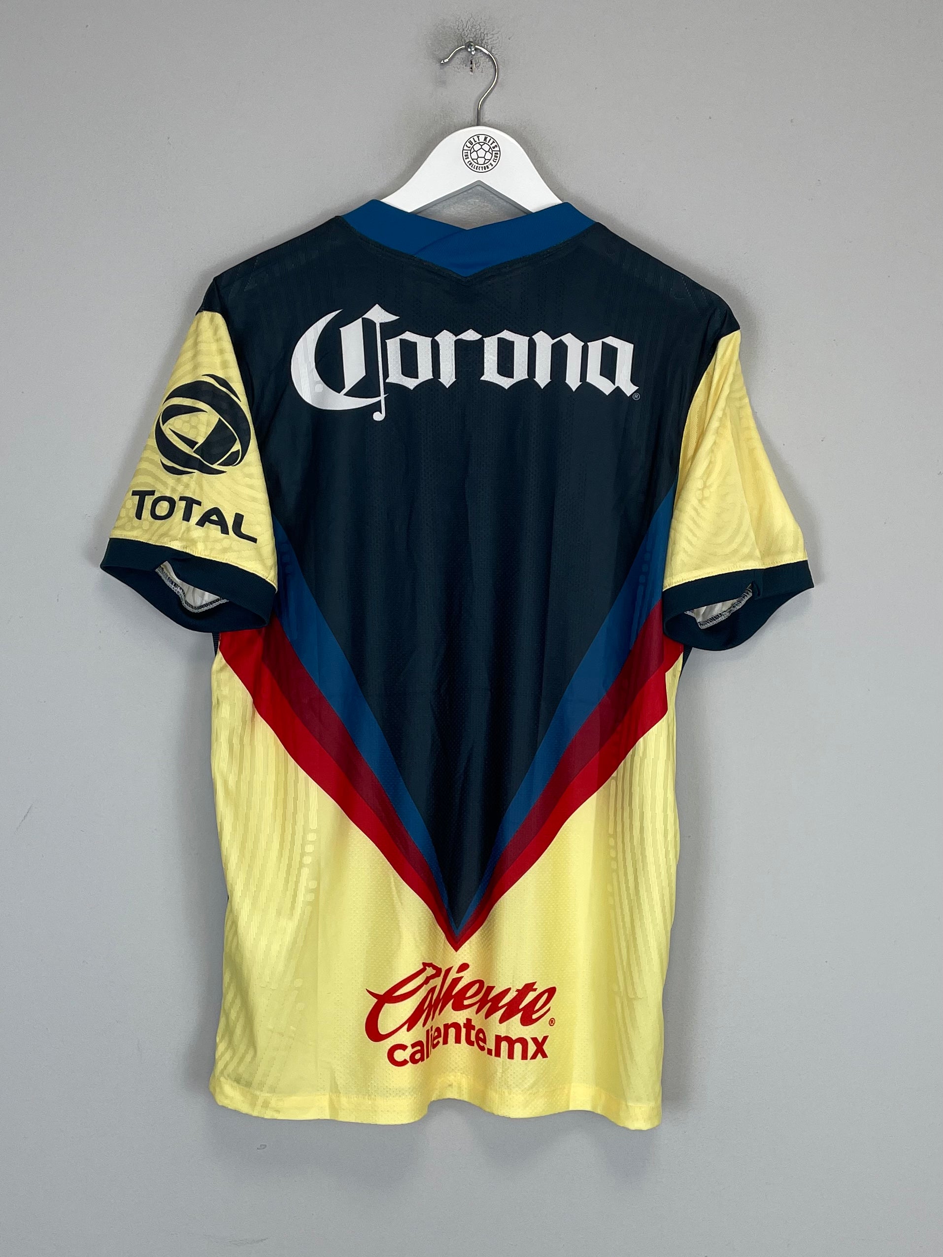 Shop 2020/21 CLUB AMERICA *AUTHENTIC* HOME SHIRT (M) NIKE, classic football shirts, vintage football shirts & retro soccer jerseys at Cult Kits