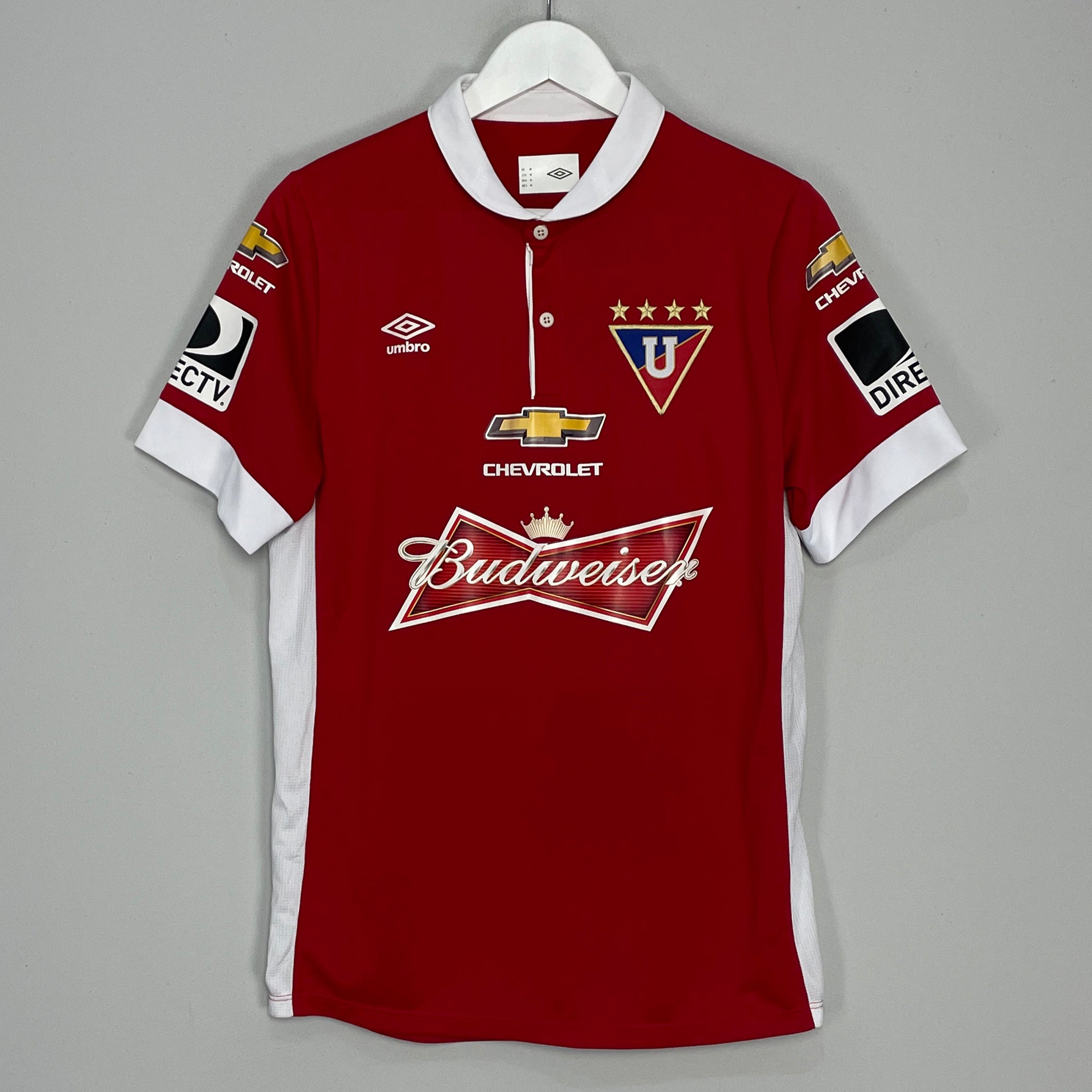 Shop 2014/15 LDU QUITO AWAY SHIRT (M) UMBRO, classic football shirts, vintage football shirts & retro soccer jerseys at Cult Kits