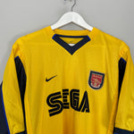 Shop 1999/01 ARSENAL AWAY SHIRT (L) NIKE, classic football shirts, vintage football shirts & retro soccer jerseys at Cult Kits