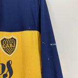 Shop 1998/00 BOCA JUNIORS #8 L/S HOME SHIRT (L) NIKE, classic football shirts, vintage football shirts & retro soccer jerseys at Cult Kits