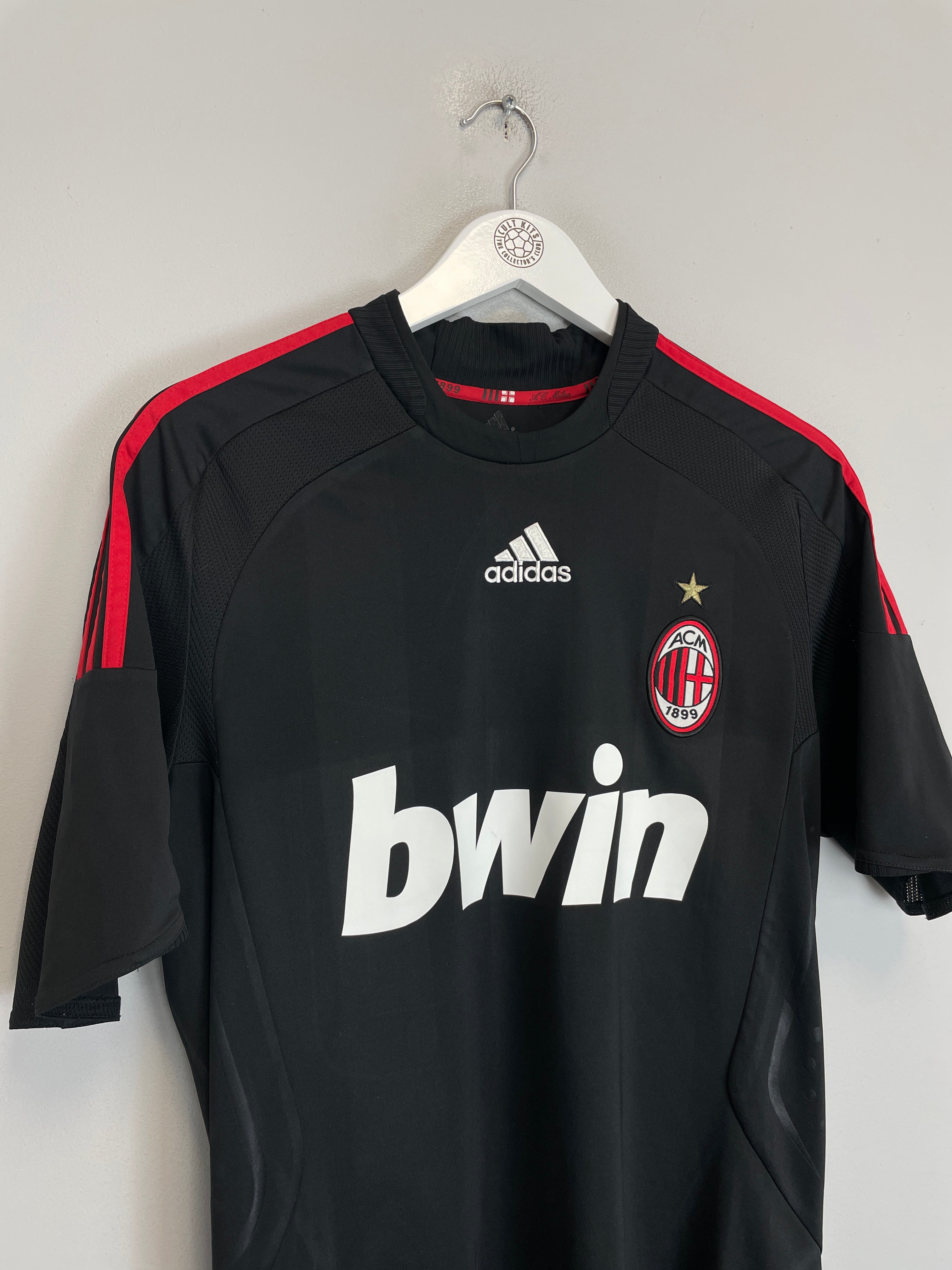 Shop 2008/09 AC MILAN RONALDINHO #80 THIRD SHIRT (M) ADIDAS, classic football shirts, vintage football shirts & retro soccer jerseys at Cult Kits