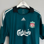 Shop 2007/08 LIVERPOOL ALONSO #14 THIRD SHIRT (L) ADIDAS, classic football shirts, vintage football shirts & retro soccer jerseys at Cult Kits