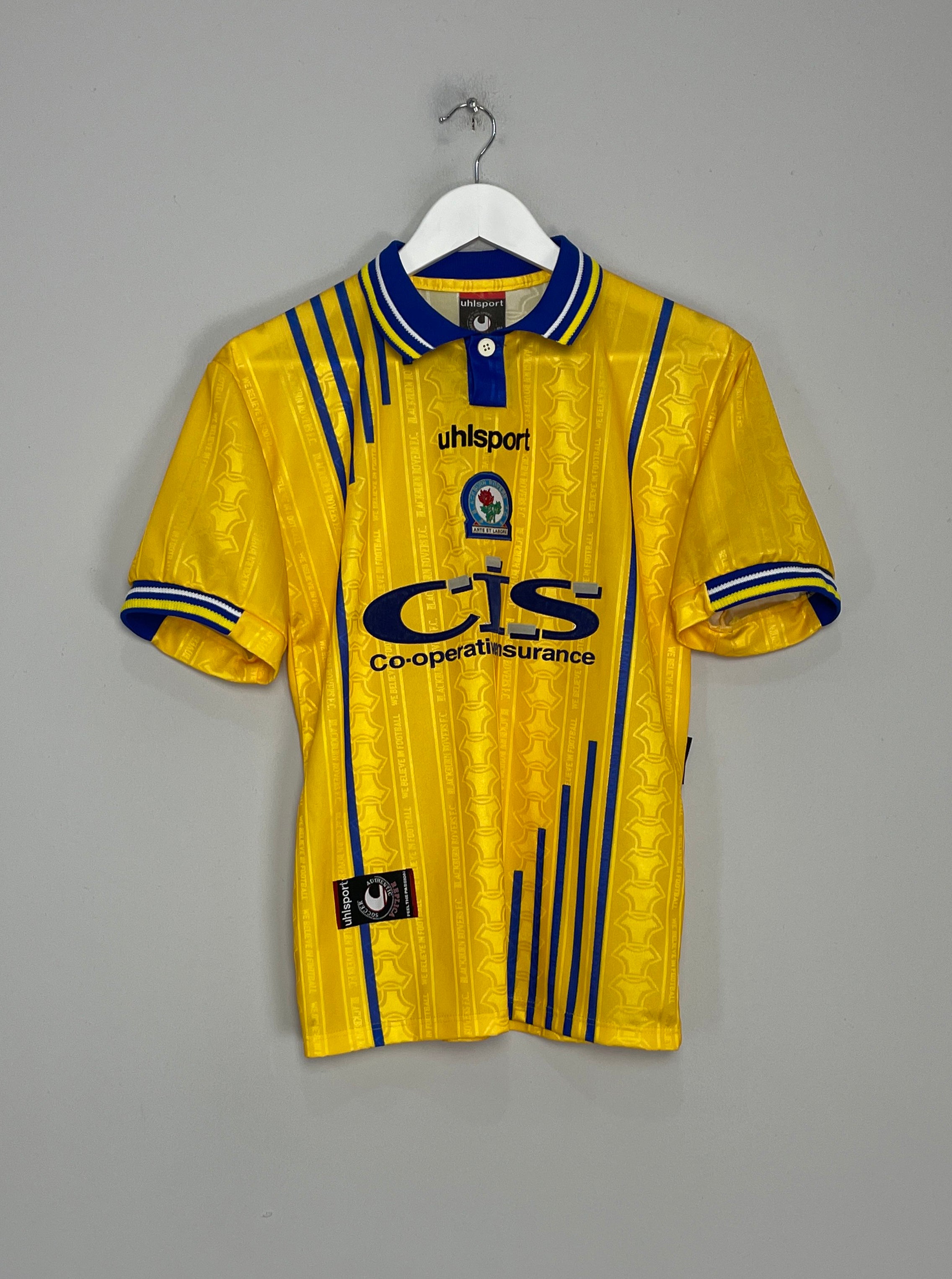 Shop 1998/99 BLACKBURN ROVERS AWAY SHIRT (S) UMBRO, classic football shirts, vintage football shirts & retro soccer jerseys at Cult Kits