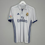 Shop 2016/17 REAL MADRID RONALDO #7 HOME SHIRT (M) ADIDAS, classic football shirts, vintage football shirts & retro soccer jerseys at Cult Kits