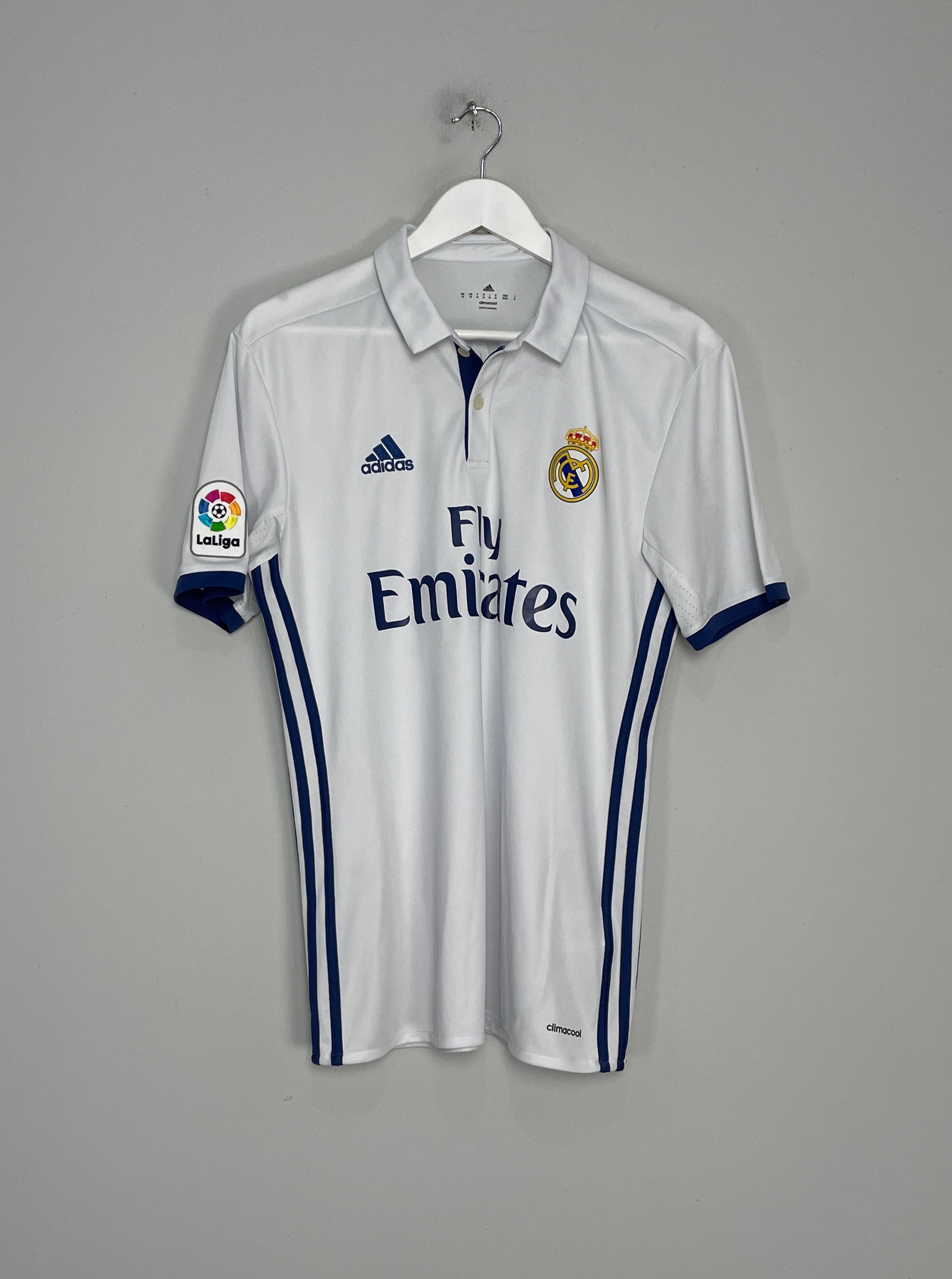 Shop 2016/17 REAL MADRID RONALDO #7 HOME SHIRT (M) ADIDAS, classic football shirts, vintage football shirts & retro soccer jerseys at Cult Kits