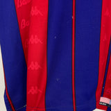 Shop 1997/98 BARCELONA HOME SHIRT (L) KAPPA, classic football shirts, vintage football shirts & retro soccer jerseys at Cult Kits