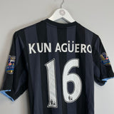 2012/13 MANCHESTER CITY AGUERO #16 THIRD SHIRT (S) UMBRO