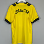 Shop 2022/23 DORTMUND HOME SHIRT (L) PUMA, classic football shirts, vintage football shirts & retro soccer jerseys at Cult Kits