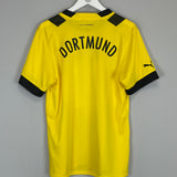 Shop 2022/23 DORTMUND HOME SHIRT (L) PUMA, classic football shirts, vintage football shirts & retro soccer jerseys at Cult Kits
