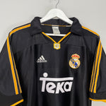 Shop 1999/01 REAL MADRID REDONDO #6 AWAY SHIRT (XL) ADIDAS, classic football shirts, vintage football shirts & retro soccer jerseys at Cult Kits