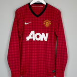 2012/13 MANCHESTER UNITED CHICHARITO #14 L/S HOME SHIRT (L) NIKE