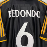 Shop 1999/01 REAL MADRID REDONDO #6 AWAY SHIRT (XL) ADIDAS, classic football shirts, vintage football shirts & retro soccer jerseys at Cult Kits