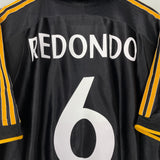 Shop 1999/01 REAL MADRID REDONDO #6 AWAY SHIRT (XL) ADIDAS, classic football shirts, vintage football shirts & retro soccer jerseys at Cult Kits
