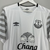 Shop 2015/16 EVERTON AWAY SHIRT (L) UMBRO, classic football shirts, vintage football shirts & retro soccer jerseys at Cult Kits