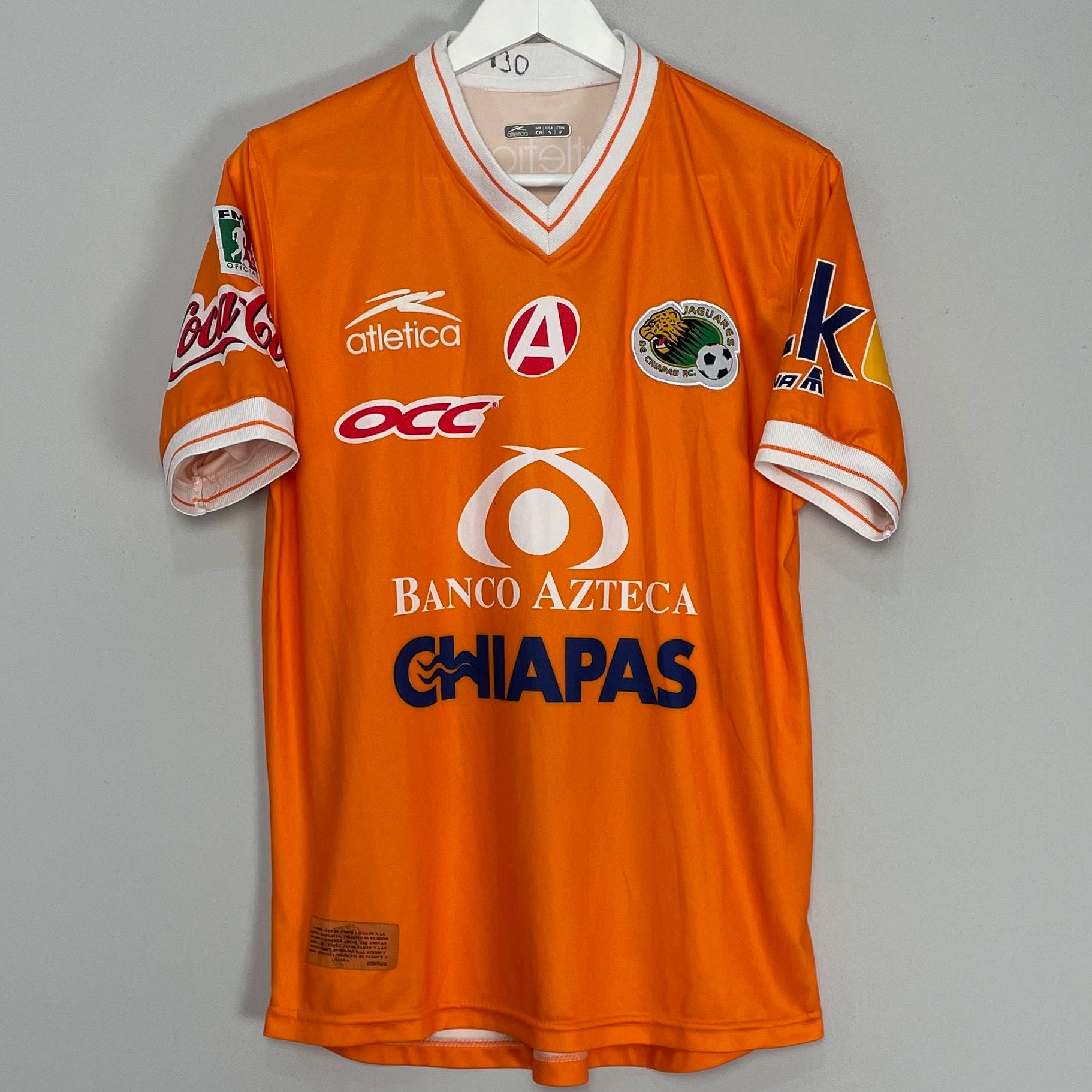 Shop 2008/09 JAGUARES CHIAPAS HOME SHIRT (S) ATLETICA, classic football shirts, vintage football shirts & retro soccer jerseys at Cult Kits