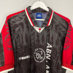 Shop 1996/97 AJAX AWAY SHIRT (XL) UMBRO, classic football shirts, vintage football shirts & retro soccer jerseys at Cult Kits