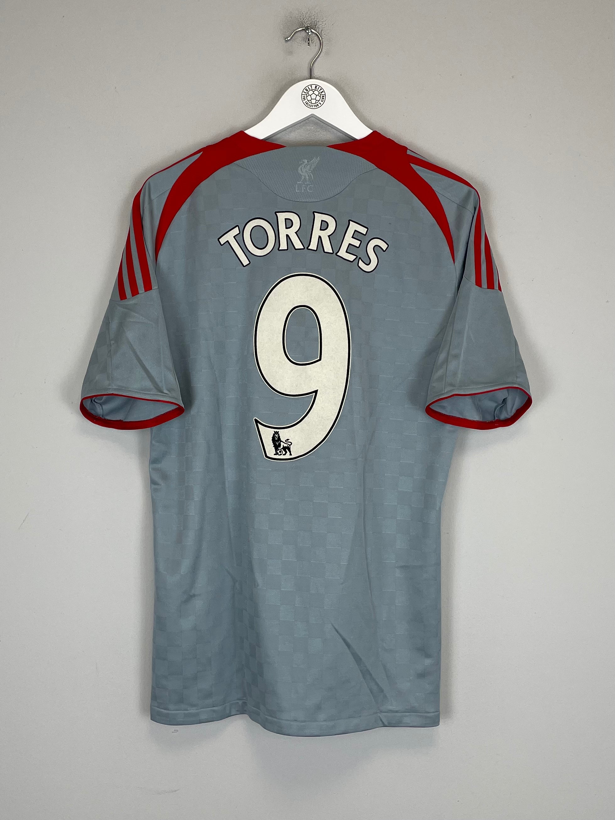 Shop 2008/09 LIVERPOOL TORRES #9 AWAY SHIRT (L) ADIDAS, classic football shirts, vintage football shirts & retro soccer jerseys at Cult Kits