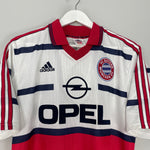 Shop 1998/00 BAYERN MUNICH AWAY SHIRT (M) ADIDAS, classic football shirts, vintage football shirts & retro soccer jerseys at Cult Kits