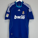2008/09 REAL MADRID RAUL #7 AWAY SHIRT (M) ADIDAS