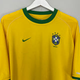 Shop 2000/02 BRAZIL HOME SHIRT (L) NIKE, classic football shirts, vintage football shirts & retro soccer jerseys at Cult Kits