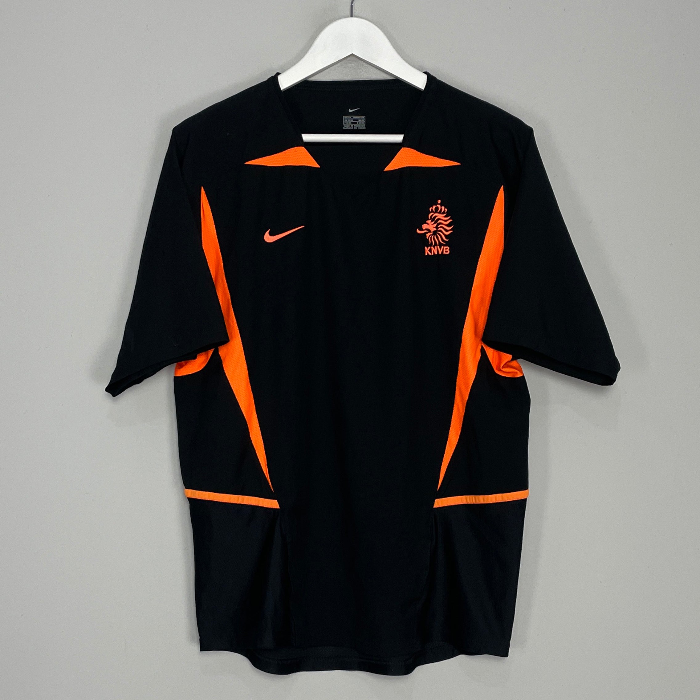 Shop 2002/04 NETHERLANDS AWAY SHIRT (M) NIKE, classic football shirts, vintage football shirts & retro soccer jerseys at Cult Kits
