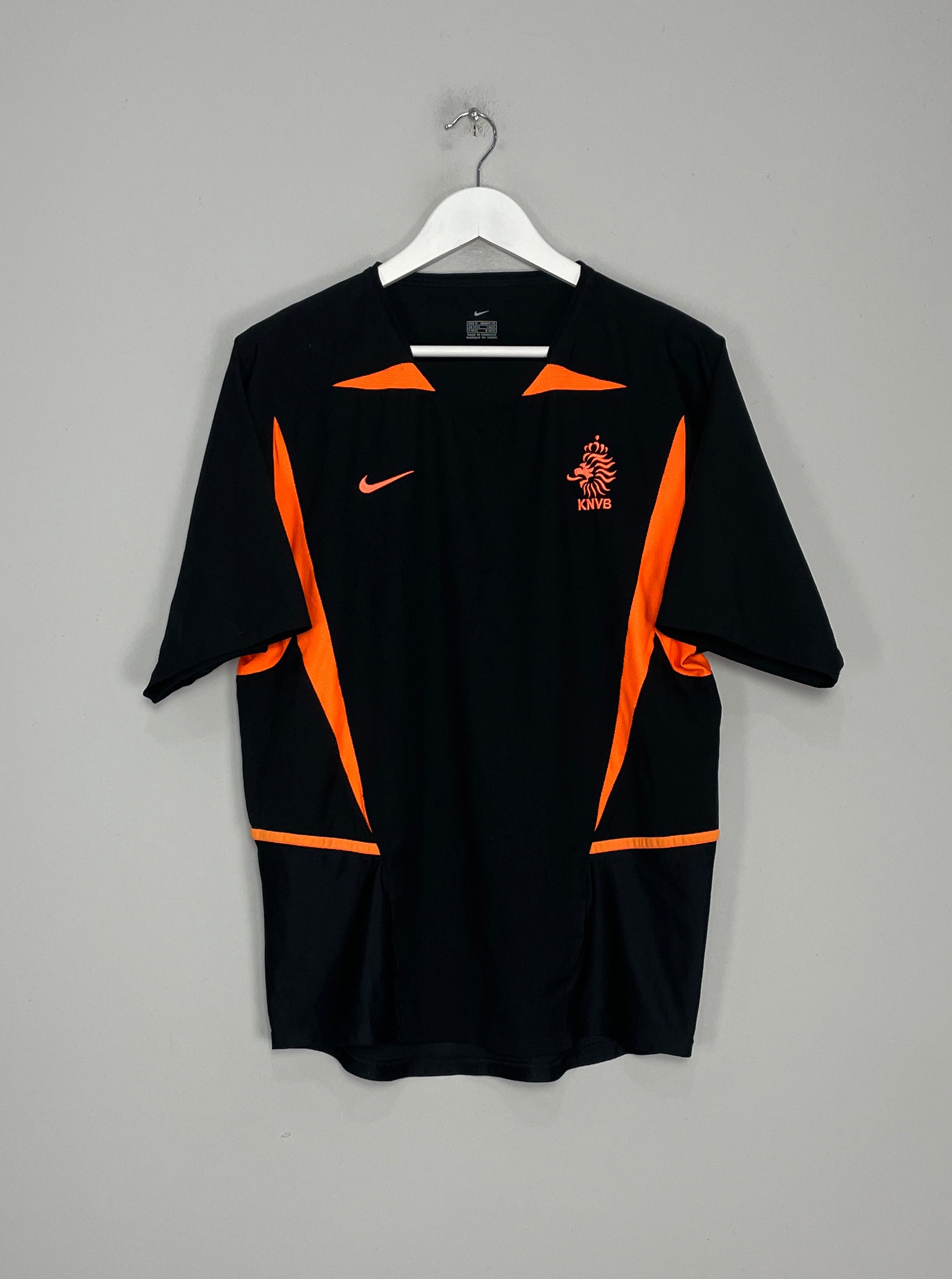 Shop 2002/04 NETHERLANDS AWAY SHIRT (M) NIKE, classic football shirts, vintage football shirts & retro soccer jerseys at Cult Kits