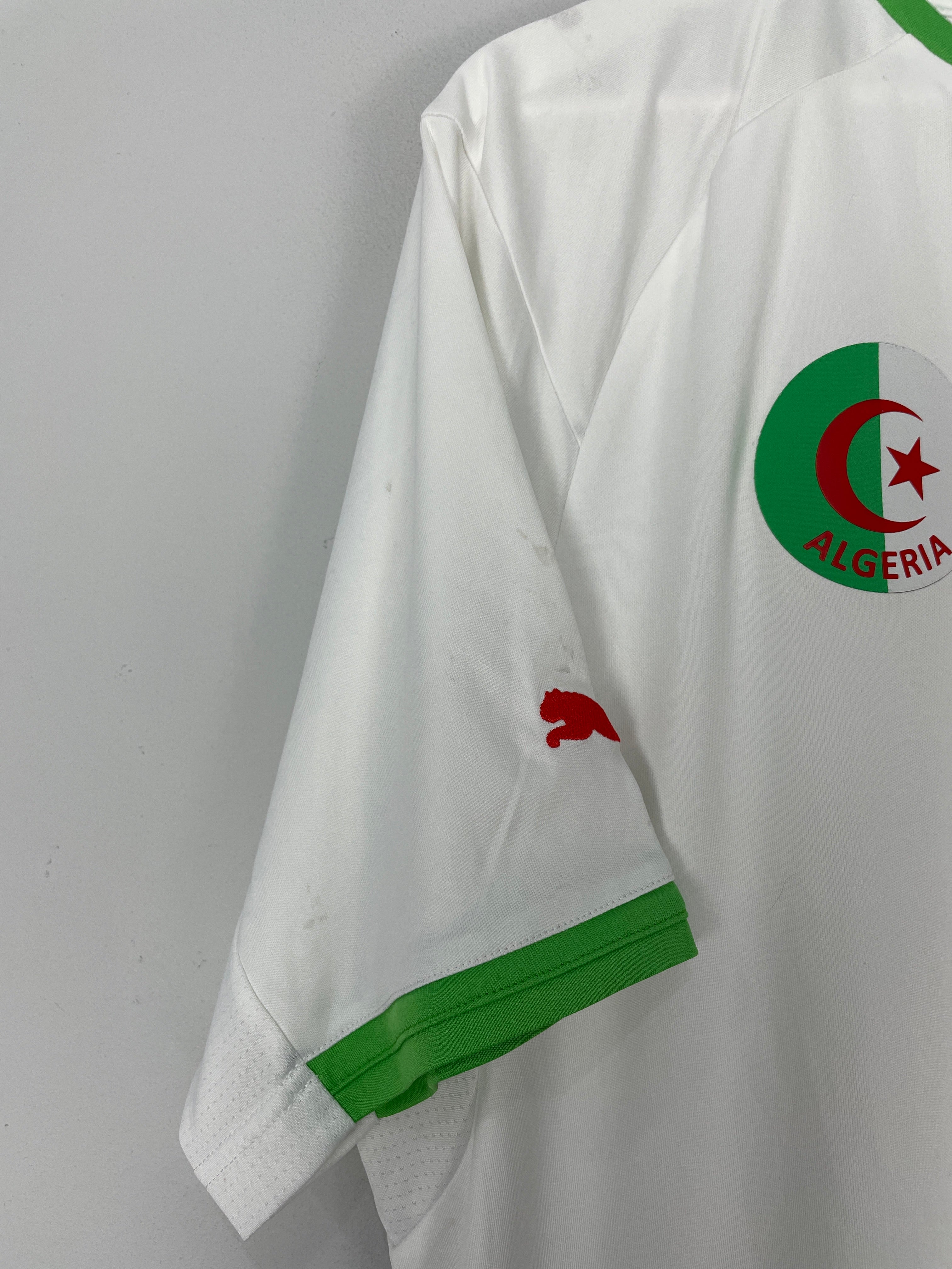 Shop 2014/15 ALGERIA HOME SHIRT (XL) PUMA, classic football shirts, vintage football shirts & retro soccer jerseys at Cult Kits