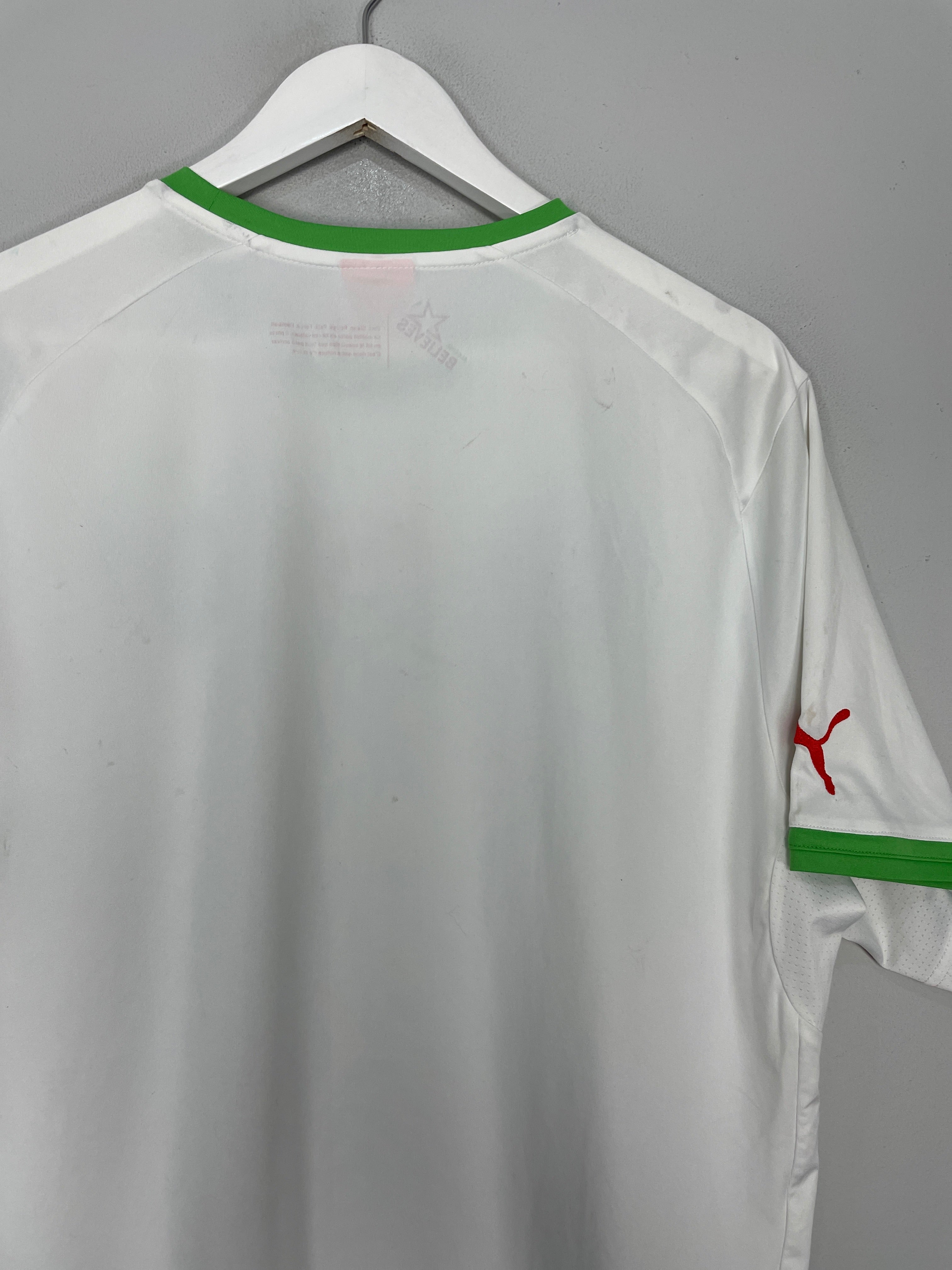 Shop 2014/15 ALGERIA HOME SHIRT (XL) PUMA, classic football shirts, vintage football shirts & retro soccer jerseys at Cult Kits