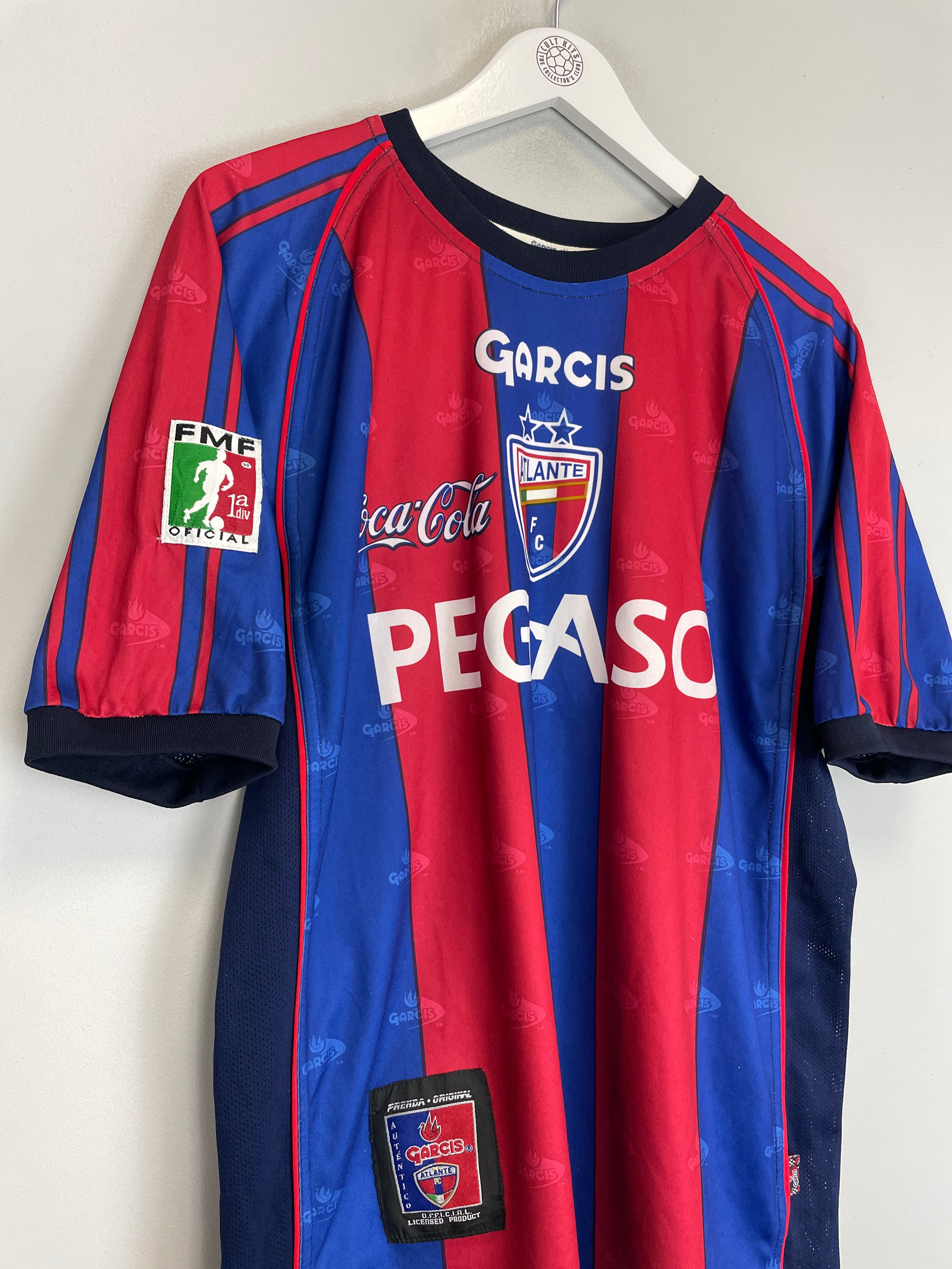 Shop 2002/04 ATLANTE HOME SHIRT (L) GARCIS, classic football shirts, vintage football shirts & retro soccer jerseys at Cult Kits