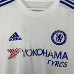 Shop 2015/16 CHELSEA PATO #11 THIRD SHIRT (M) ADIDAS, classic football shirts, vintage football shirts & retro soccer jerseys at Cult Kits